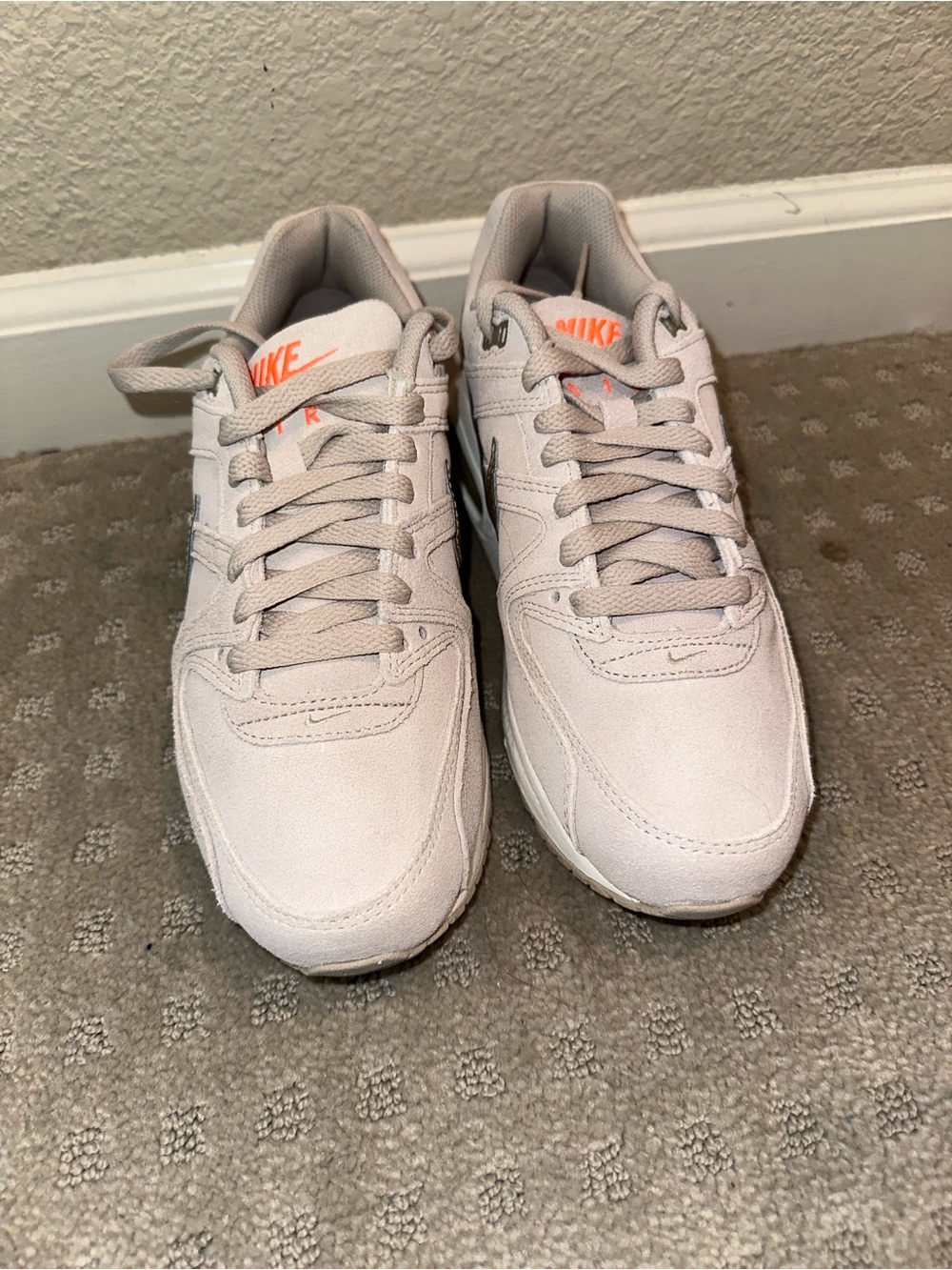 Nike Air Max ST Sneakers White & Orange US 8